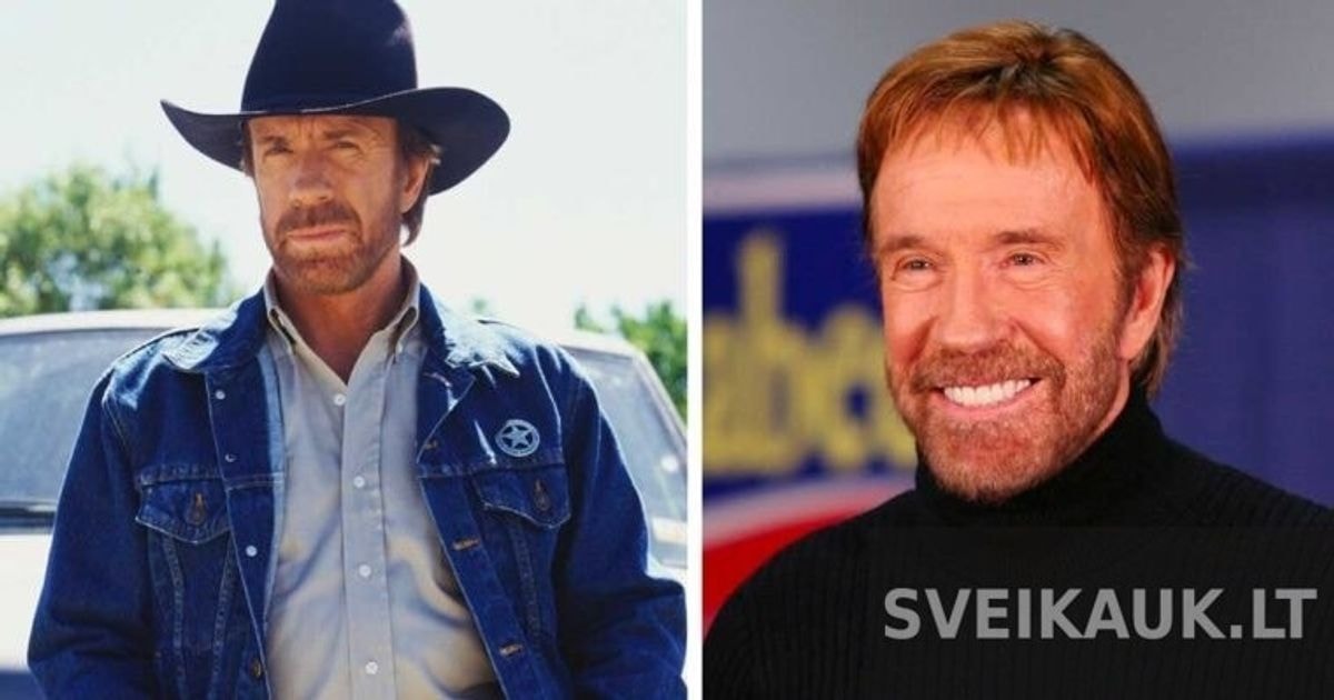 Legendiniam Teksaso reindžeriui Chuck Norris jau 81-eri, o taip jis gyvena šiandien su 23-ejais metais jaunesne žmona