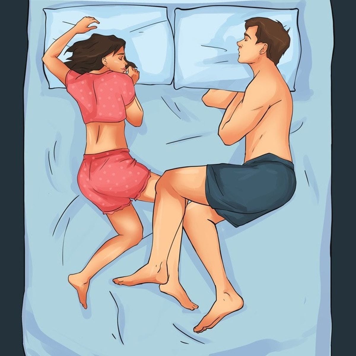 Kokios miego pozicijos bus geriausios jums, kaip porai