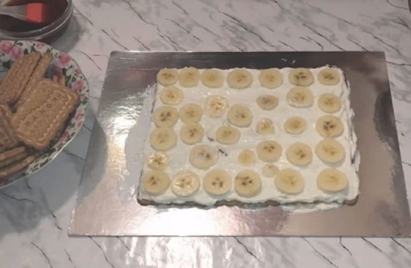 bananai ant sausainio